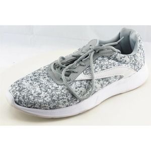 Athletic Works Size 8.5 M Gray‎ Lace Up Running Fabric Shoes